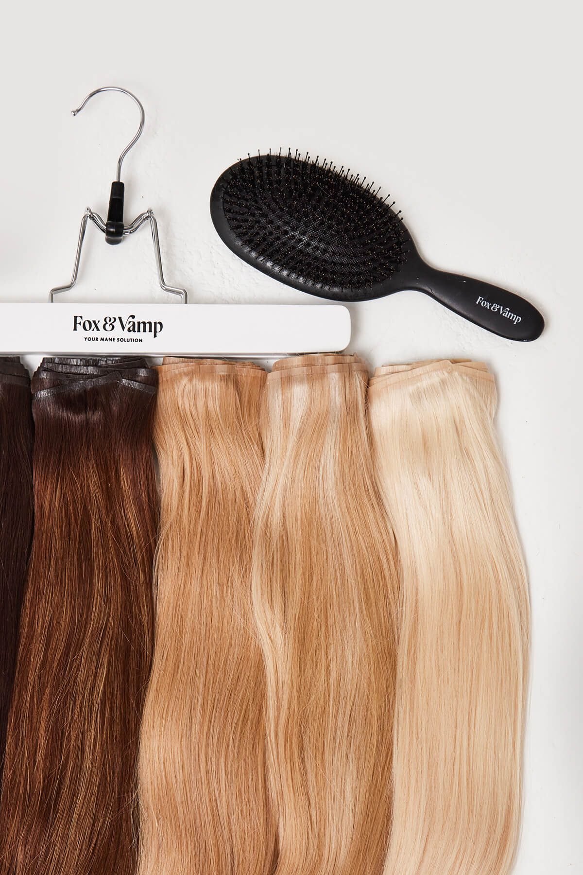 Fox and Vamp Hair Extensions Brush
