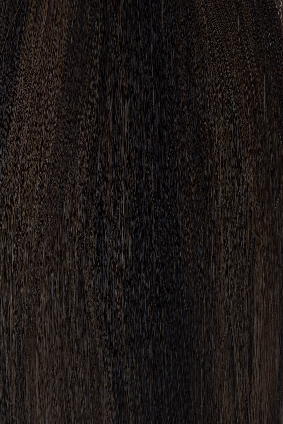 Simple Vamp Up Clip-In Extensions | Primrose - Deep Brunette