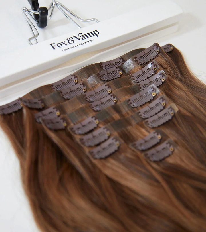 The Volume Edit clip-in hair extensions