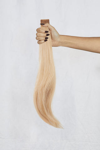 Tape-In Hair Extensions | Sloane Square - Sandy Blonde
