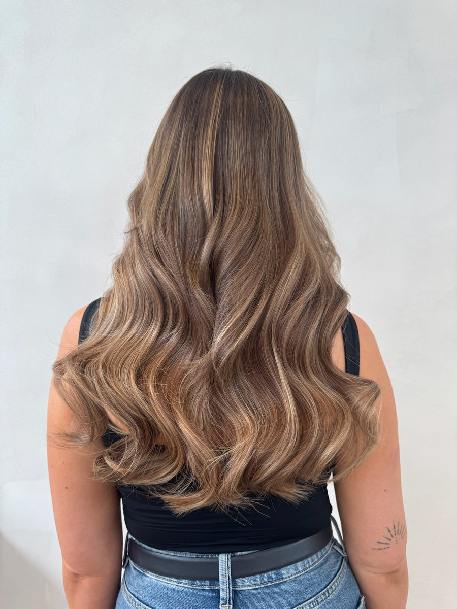 After two sets of The Volume Edit clip-in hair extensions by Fox & Vamp