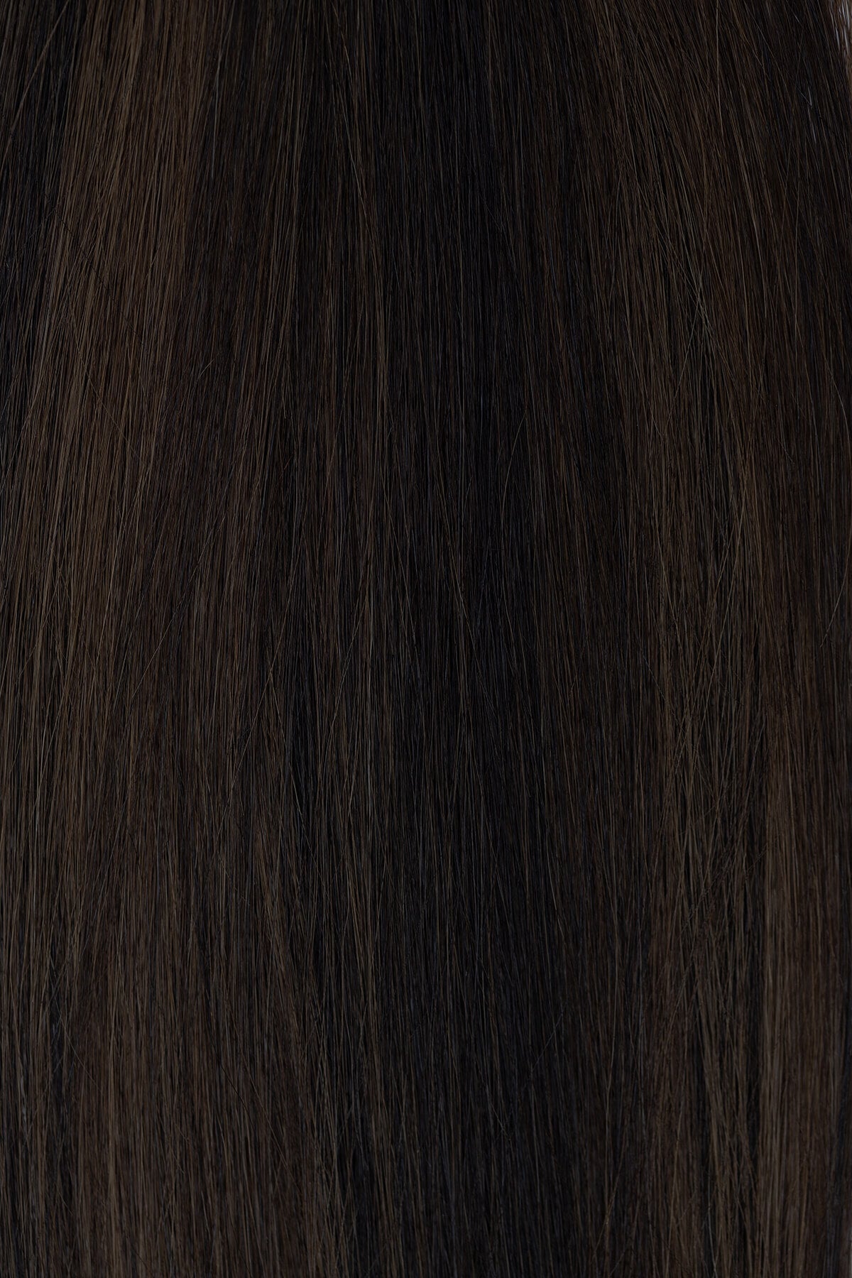 The Full Revamp Clip-In Extensions Set | Primrose - Deep Brunette