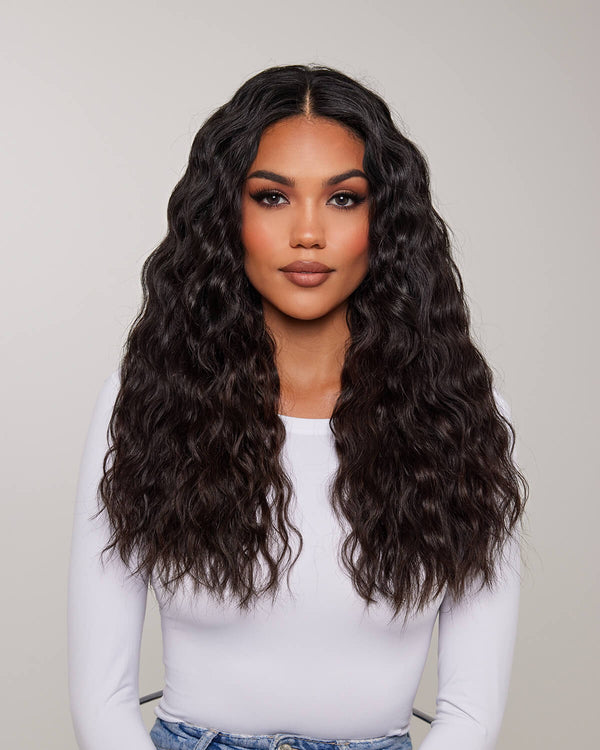Blend and style your hair as you like.